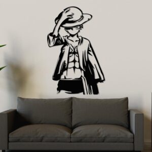Anime Metal Wall Art, Manga Wall Decor, Gamer Room Wall Decoration, Anime Lovers Gift, Manga Lovers Gift, Gamer Room Gift, Housewarming Gift